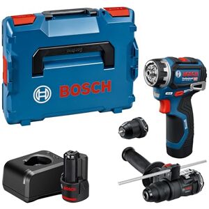 Bosch Pro 18V System Wiertarko-Wkrętarka Akumulatorowa Gsr12V-32Fc, Akumulator 2,0 Ah, Ładowarka Gal 12V-20, Wymienne Uchwyty Gfa 12-M, Gfa 12-H, Rękojeść Dodatkowa, L-Boxx Bosch Pro 18V System Wiertarko-Wkrętarka Akumulatorowa Gsr12V-32Fc, Akumulator 2,0 Ah, Ładowarka Gal 12V-20, Wymienne Uchwyty Gfa 12-M, Gfa 12-H, Rękojeść Dodatkowa, L-Boxx