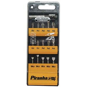 Black & Decker Piranha X60507 16-częściowy zestaw śrub z adapterem magnetycznym Black & Decker Piranha X60507 16-częściowy zestaw śrub z adapterem magnetycznym