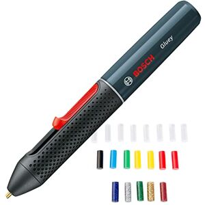 Bosch Akumulatorowe urządzenie do klejenia Gluey Smoky Grey (20 wkładów do klejenia na gorąco, opakowanie kartonowe, kolor nasadki: szary) Bosch Akumulatorowe urządzenie do klejenia Gluey Smoky Grey (20 wkładów do klejenia na gorąco, opakowanie kartonowe, kolor nasadki: szary)
