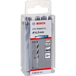 Bosch Professional 10 szt. HSS wiertło spiralne PointTeQ (do metalu, 9,3 x 81 x 125 mm, akcesoria wiertarko-wkrętarki) Bosch Professional 10 szt. HSS wiertło spiralne PointTeQ (do metalu, 9,3 x 81 x 125 mm, akcesoria wiertarko-wkrętarki)