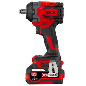 KS Tools 515.4710F Mini klucz udarowy 1/2" na akumulatorze bezszczotkowy bezprzewodowy klucz udarowy Moc 18 V 850 Nm 1,5 kg bez baterii Dostarczany w pudełku z 2 bateriami 4Ah KS Tools 515.4710F Mini klucz udarowy 1/2" na akumulatorze bezszczotkowy bezprzewodowy klucz udarowy Moc 18 V 850 Nm 1,5 kg bez baterii Dostarczany w pudełku z 2 bateriami 4Ah