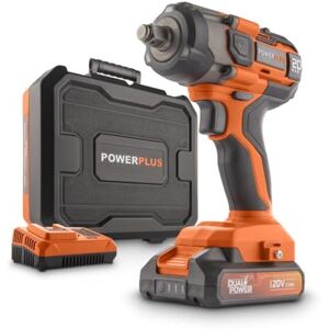 POWERPLUS POWDP20160 Wkrętak udarowy 20V + bateria 2,0Ah + ładowarka POWERPLUS POWDP20160 Wkrętak udarowy 20V + bateria 2,0Ah + ładowarka