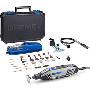Dremel 4250 Narzędzie obrotowe 175 W – zestaw z narzędziem wielofunkcyjnym i 3 przystawkami / 45 akcesoriami, silnik 175 W ze sterowaniem elektron., regulacja prędkości obr. 5 000 – 35 000 obr./min Dremel 4250 Narzędzie obrotowe 175 W – zestaw z narzędziem wielofunkcyjnym i 3 przystawkami / 45 akcesoriami, silnik 175 W ze sterowaniem elektron., regulacja prędkości obr. 5 000 – 35 000 obr./min