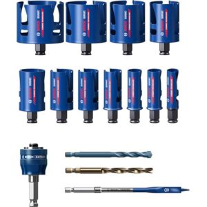 Bosch 11x Zestawy piły otwornic EXPERT Construction Material (do Miękkie drewno, Płyta wiórowa, Ø 20-76 mm, Professional Akcesoria Wiertarki/Wkrętarki) Bosch 11x Zestawy piły otwornic EXPERT Construction Material (do Miękkie drewno, Płyta wiórowa, Ø 20-76 mm, Professional Akcesoria Wiertarki/Wkrętarki)