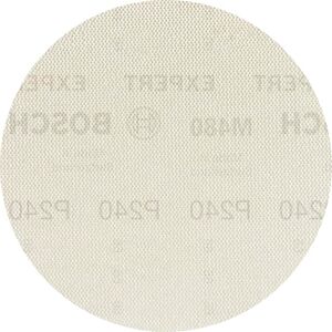 Bosch Professional 5x Expert M480 siatka szlifierska (do twardego drewna, farba na drewnie, Ø 225 mm, ziarnistość 240, akcesoria do szlifierki do suchej zabudowy) Bosch Professional 5x Expert M480 siatka szlifierska (do twardego drewna, farba na drewnie, Ø 225 mm, ziarnistość 240, akcesoria do szlifierki do suchej zabudowy)