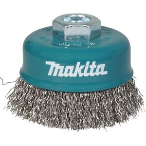 Makita D-77447 Szczotka druciana z karbowanym kubkiem, 75 x M10 Makita D-77447 Szczotka druciana z karbowanym kubkiem, 75 x M10