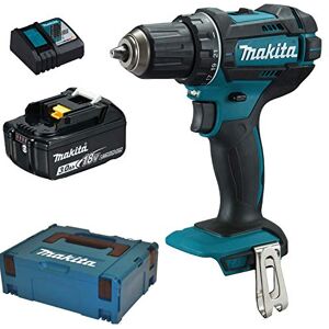 Makita DDF482RF1J Wiertarko-wkrętarka akumulatorowa + 1 bateria 3 Ah + ładowarka + zestaw Makpac Makita DDF482RF1J Wiertarko-wkrętarka akumulatorowa + 1 bateria 3 Ah + ładowarka + zestaw Makpac