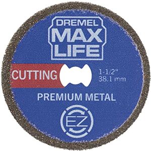 Dremel Max Life EZ506HP 1-12" (38,1 mm) wysokiej jakości metalowa tarcza tnąca, niebieska Dremel Max Life EZ506HP 1-12" (38,1 mm) wysokiej jakości metalowa tarcza tnąca, niebieska