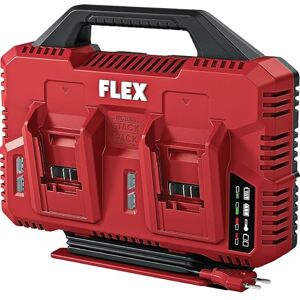 Flex Podwójna ładowarka do szybkiego ładowania 12/18 V CA SP 2x12/18 (ze wskaźnikiem stanu naładowania, w praktycznym wzornictwie) 533152 Flex Podwójna ładowarka do szybkiego ładowania 12/18 V CA SP 2x12/18 (ze wskaźnikiem stanu naładowania, w praktycznym wzornictwie) 533152