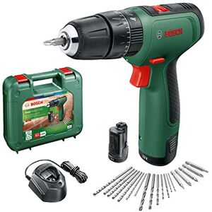 Bosch Home And Garden Akumulatorowa Wiertarko-Wkrętarka, EasyImpact 1200, 2x Akumulator, System 12 V, 19-Częściowy Zestaw Akcesoriów, w Walizce Bosch Home And Garden Akumulatorowa Wiertarko-Wkrętarka, EasyImpact 1200, 2x Akumulator, System 12 V, 19-Częściowy Zestaw Akcesoriów, w Walizce