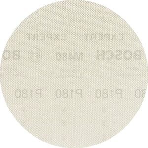 Bosch Professional 5x Expert M480 siatka szlifierska (do twardego drewna, farba na drewnie, Ø 225 mm, ziarnistość 180, akcesoria do szlifierki do suchej zabudowy) Bosch Professional 5x Expert M480 siatka szlifierska (do twardego drewna, farba na drewnie, Ø 225 mm, ziarnistość 180, akcesoria do szlifierki do suchej zabudowy)