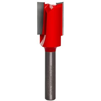 Freud 15 mm (średnica) podwójny flet prosty bit z chwytem 1/4 cala (04-532) Freud 15 mm (średnica) podwójny flet prosty bit z chwytem 1/4 cala (04-532)
