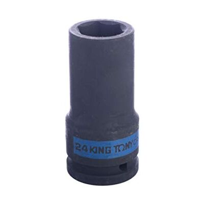 king tony Funkcjonalny Nasadka udarowy długi 3/4" 24mm dla profesjonalistów i majsterkowiczów do pracy profesjonalnej 24mm king tony Funkcjonalny Nasadka udarowy długi 3/4" 24mm dla profesjonalistów i majsterkowiczów do pracy profesjonalnej 24mm