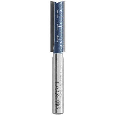 Bosch 85224MC 5/16 In. x 1 In. Carbide Tipped Double-Flute Straight Router Bit Bosch 85224MC 5/16 In. x 1 In. Carbide Tipped Double-Flute Straight Router Bit