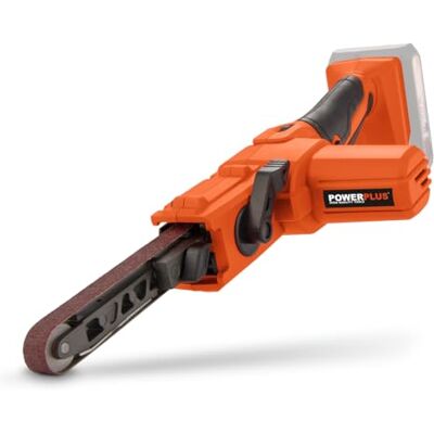 POWERPLUS Dual Power POWDP50700-20 V elektryczna szlifierka taśmowa, szlifierka palcowa, taśma szlifierska, 457 x 13 mm, szlifierka ręczna 800 min-1, bez akumulatora i ładowarki, z 1 akumulatorem POWERPLUS Dual Power POWDP50700-20 V elektryczna szlifierka taśmowa, szlifierka palcowa, taśma szlifierska, 457 x 13 mm, szlifierka ręczna 800 min-1, bez akumulatora i ładowarki, z 1 akumulatorem