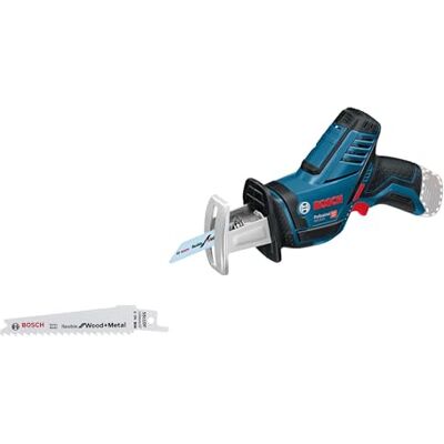 Bosch system 12V: akumulatorowa piła szablasta GSA 12V-14 (głęb. cięcia w drewnie/profilach metalowych: 65/50 mm, 2 brzeszczoty) Bosch system 12V: akumulatorowa piła szablasta GSA 12V-14 (głęb. cięcia w drewnie/profilach metalowych: 65/50 mm, 2 brzeszczoty)