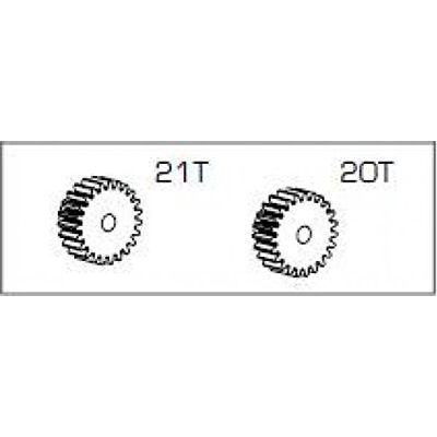 Carson 500405068 – CE-10 zestaw zębatek 20/21 zębów Carson 500405068 – CE-10 zestaw zębatek 20/21 zębów