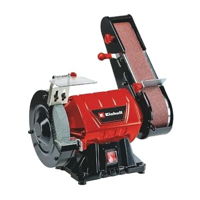 Einhell Tc-Us 350 Szlifierka, Czarny/Czerwony, 2980 obr./min 350 W taśma i tarcza szlifierska osłona ochronna ochrona przed iskrami gruba tarcza szlifierska + taśma szlifierska Einhell Tc-Us 350 Szlifierka, Czarny/Czerwony, 2980 obr./min 350 W taśma i tarcza szlifierska osłona ochronna ochrona przed iskrami gruba tarcza szlifierska + taśma szlifierska