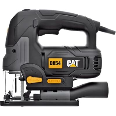 CAT DX54 wyrzynarka 750 W, skok 20 mm, 800-3000 obr./min, aluminiowa płyta podstawowa, system szybkiej wymiany SDS, nachylenie ± 45°, światło LED, funkcja dmuchawy CAT DX54 wyrzynarka 750 W, skok 20 mm, 800-3000 obr./min, aluminiowa płyta podstawowa, system szybkiej wymiany SDS, nachylenie ± 45°, światło LED, funkcja dmuchawy