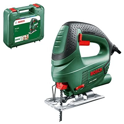 Bosch Home and Garden Wyrzynarka PST 650 (500 W, głębokość cięcia w stali/drewnie 4 mm / 65 mm, walizka) Bosch Home and Garden Wyrzynarka PST 650 (500 W, głębokość cięcia w stali/drewnie 4 mm / 65 mm, walizka)