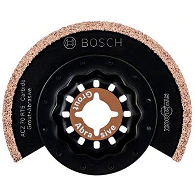 Bosch Professional Brzeszczot segmentowy Carbide-RIFF ACZ 70 RT5 (do wąskich szczelin, Ø 70 mm, akcesoria narzędzie wielofunkcyjne) Bosch Professional Brzeszczot segmentowy Carbide-RIFF ACZ 70 RT5 (do wąskich szczelin, Ø 70 mm, akcesoria narzędzie wielofunkcyjne)