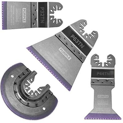 SMART Purple Series 4-częściowy zestaw ostrzy P4MAX FEIN DEWALT Bosch MAKITA SMART Purple Series 4-częściowy zestaw ostrzy P4MAX FEIN DEWALT Bosch MAKITA