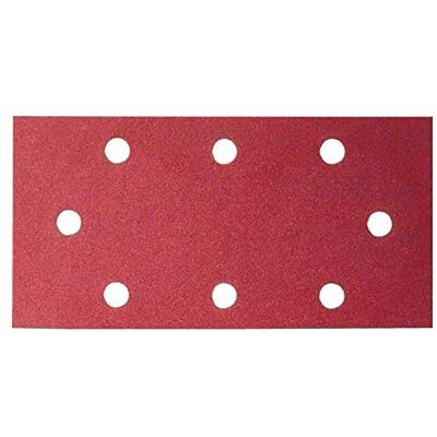 Bosch tarcza szlifierska (do szlifierek oscylacyjnych, różne materiały, 10 sztuk, 93 x 230 mm, ziarnistość 80) Bosch tarcza szlifierska (do szlifierek oscylacyjnych, różne materiały, 10 sztuk, 93 x 230 mm, ziarnistość 80)