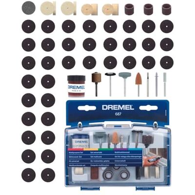 Dremel 687 zestaw wielofunkcyjny, zestaw 52 akcesoriów do narzędzi obrotowych Dremel 687 zestaw wielofunkcyjny, zestaw 52 akcesoriów do narzędzi obrotowych