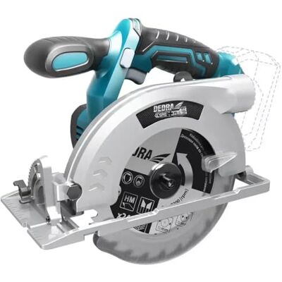 Dedra DED7064 – pilarka ręczna akumulatorowa 18 V, tarcza 165 mm, prędkość obrotowa 4200 obr/min, maksymalna grubość cięcia 55 mm, waga 2,8 kg Dedra DED7064 – pilarka ręczna akumulatorowa 18 V, tarcza 165 mm, prędkość obrotowa 4200 obr/min, maksymalna grubość cięcia 55 mm, waga 2,8 kg
