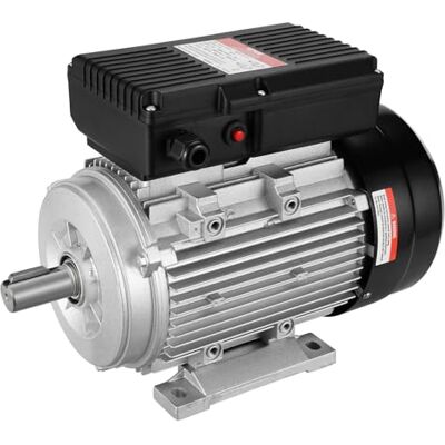 VEVOR Silnik elektryczny 2,2 kW, 1-fazowy sprężarka powietrza, 2800 obr./min, AC 220-240 V, 13,8 A, rama 90 l, B3, wał sześciokątny 24 mm, obrót CW/CCW do maszyn rolniczych i sprzętu VEVOR Silnik elektryczny 2,2 kW, 1-fazowy sprężarka powietrza, 2800 obr./min, AC 220-240 V, 13,8 A, rama 90 l, B3, wał sześciokątny 24 mm, obrót CW/CCW do maszyn rolniczych i sprzętu
