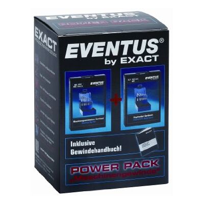 Exact 70602 Eventus zestaw gwintowników ze stali szybkotnącej 14-częściowy, Power Pack gwint maszynowy Exact 70602 Eventus zestaw gwintowników ze stali szybkotnącej 14-częściowy, Power Pack gwint maszynowy