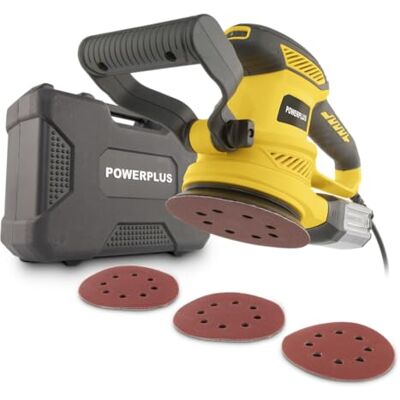 POWERPLUS Szlifierka mimośrodowa POWX04710 szlifierka mimośrodowa 450 W Ø 125 mm 6 Acc. POWERPLUS Szlifierka mimośrodowa POWX04710 szlifierka mimośrodowa 450 W Ø 125 mm 6 Acc.