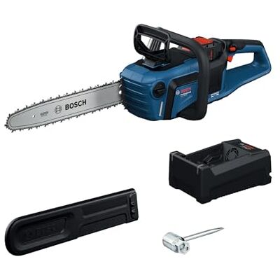 Bosch Pro Piła łańcuchowa GKE 18V-40 (prowadnica 40 cm, silnik bezszczotkowy, narzędzie (scrench), osłona łańcucha, akumulator i ładowarka) Bosch Pro Piła łańcuchowa GKE 18V-40 (prowadnica 40 cm, silnik bezszczotkowy, narzędzie (scrench), osłona łańcucha, akumulator i ładowarka)