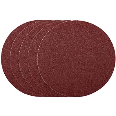 Draper 63023 tarcze szlifierskie, ziarnistość 200 mm, PSA (5 sztuk), czerwone, jeden rozmiar Draper 63023 tarcze szlifierskie, ziarnistość 200 mm, PSA (5 sztuk), czerwone, jeden rozmiar