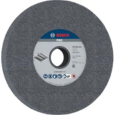 Bosch Professional 2608600111 tarcza szlifierska do szlifierki podwójnej 200 mm, 32 mm, 36 Bosch Professional 2608600111 tarcza szlifierska do szlifierki podwójnej 200 mm, 32 mm, 36