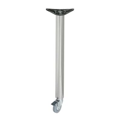 Amig Nogi stalowe mod.6 chromowane matowe z obrotowymi kółkami i hamulcem do biurka, biura, kuchni, jadalni z regulacją wysokości 10 mm wymiary: 710 x 60 x 1,2 mm obciążenie 15 kg/noga Amig Nogi stalowe mod.6 chromowane matowe z obrotowymi kółkami i hamulcem do biurka, biura, kuchni, jadalni z regulacją wysokości 10 mm wymiary: 710 x 60 x 1,2 mm obciążenie 15 kg/noga