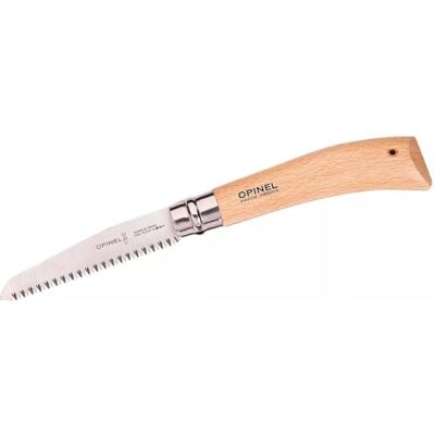 OPINEL Piła do drzew nr 12 w blistrze z systemem Virobloc i drewnianym uchwytem matowym, ostrze nierdzewne, wymiary po rozłożeniu: 28 cm, 2,0 OPINEL Piła do drzew nr 12 w blistrze z systemem Virobloc i drewnianym uchwytem matowym, ostrze nierdzewne, wymiary po rozłożeniu: 28 cm, 2,0