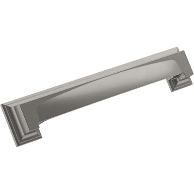 Amerock Cabinet Cup Pull Satin Nickel 5-1/16 inch & 6-5/16 inch (128 mm & 160 mm) Center-to-Center Appoint 1 Pack Drawer Pull Cabinet Handle Cabinet Hardware Amerock Cabinet Cup Pull Satin Nickel 5-1/16 inch & 6-5/16 inch (128 mm & 160 mm) Center-to-Center Appoint 1 Pack Drawer Pull Cabinet Handle Cabinet Hardware