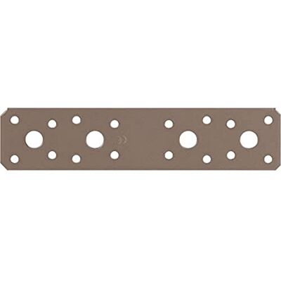 Alberts GAH- 300333 DURAVIS® łącznik płaski perłowy beż powlekany duplex RAL 1035 rozmiar 180 x 40 x 3 mm Alberts GAH- 300333 DURAVIS® łącznik płaski perłowy beż powlekany duplex RAL 1035 rozmiar 180 x 40 x 3 mm