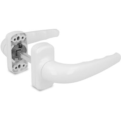 Amig Zestaw opasek z rozety wzmocnionej Model Sendoa Wykonany z aluminium Wymiary: 125 x 66 mm 8 mm kwadrat Idealny do drzwi wewnętrznych lub zewnętrznych Wykończenie: Biały Amig Zestaw opasek z rozety wzmocnionej Model Sendoa Wykonany z aluminium Wymiary: 125 x 66 mm 8 mm kwadrat Idealny do drzwi wewnętrznych lub zewnętrznych Wykończenie: Biały