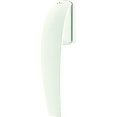 Roto Uchwyt okienny Swing biały drogowy ze śrubami trzpień czworokątny 7 x 37 mm Roto Uchwyt okienny Swing biały drogowy ze śrubami trzpień czworokątny 7 x 37 mm