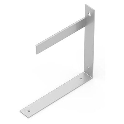 Alberts Uma Podpórka na Półkę - Biały Aluminium Lśniący RAL 9006 Alberts Uma Podpórka na Półkę - Biały Aluminium Lśniący RAL 9006