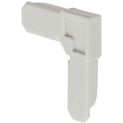 PRiME MP7729-50 narożnik ramy ekranu, 5/16 cala x 3/4 cala, biały plastik, opakowanie 50 sztuk PRiME MP7729-50 narożnik ramy ekranu, 5/16 cala x 3/4 cala, biały plastik, opakowanie 50 sztuk