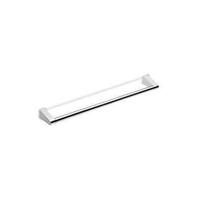 TATAY Wieszak na ręczniki spa, średniej wielkości, INOX/Zamak, srebrny, jeden TATAY Wieszak na ręczniki spa, średniej wielkości, INOX/Zamak, srebrny, jeden