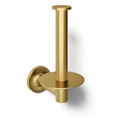 Kohler K-14444-2MB purystyczny uchwyt na papier toaletowy, żywy szczotkowany nowoczesny mosiądz Kohler K-14444-2MB purystyczny uchwyt na papier toaletowy, żywy szczotkowany nowoczesny mosiądz