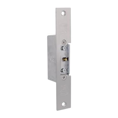 Amig Elektryczny otwieracz do drzwi wpuszczanych Mod.11 150 x 25 x 3 mm Natężenie napędu: 1,1 A Zawiera cewkę prądu przemiennego 8-12 V Blokada do portali, sklepów lub biur Amig Elektryczny otwieracz do drzwi wpuszczanych Mod.11 150 x 25 x 3 mm Natężenie napędu: 1,1 A Zawiera cewkę prądu przemiennego 8-12 V Blokada do portali, sklepów lub biur