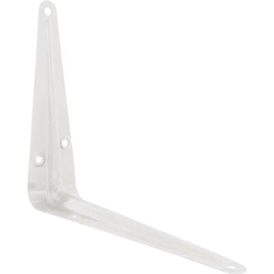 Merriway BH06750 Londyńskie wsporniki regałowe stalowe montowane na ścianie białe 15 cm x 13 cm 15 cm 15 cm Merriway BH06750 Londyńskie wsporniki regałowe stalowe montowane na ścianie białe 15 cm x 13 cm 15 cm 15 cm