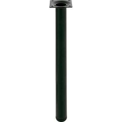Amig Okrągła noga do mebli Mod. 4 Ø30 x 700 mm Ze śrubą regulacyjną Śruba o 4 punkty Wytrzymuje do 15 Kg/Noga Czarna stal Amig Okrągła noga do mebli Mod. 4 Ø30 x 700 mm Ze śrubą regulacyjną Śruba o 4 punkty Wytrzymuje do 15 Kg/Noga Czarna stal