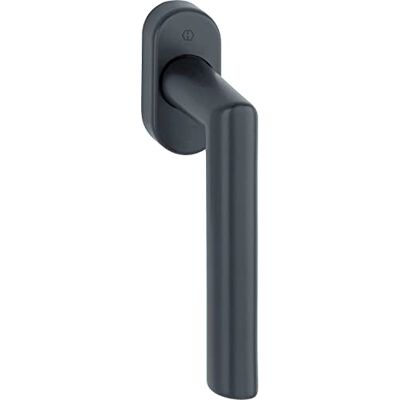HOPPE Amsterdam 12034083 uchwyt okienny, trzpień czworokątny, 7 x 32 mm, trzpień 7 x 32 mm, stal nierdzewna, czarna matowa HOPPE Amsterdam 12034083 uchwyt okienny, trzpień czworokątny, 7 x 32 mm, trzpień 7 x 32 mm, stal nierdzewna, czarna matowa