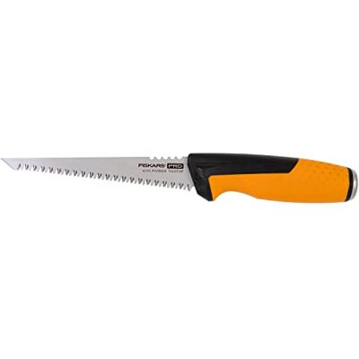 Fiskars Pro mała piła do metalu w zestawie kabura, Długość ostrza: 15 cm, 7 TPI, Czarny/pomarańczowy, PowerTooth, 1062935 Fiskars Pro mała piła do metalu w zestawie kabura, Długość ostrza: 15 cm, 7 TPI, Czarny/pomarańczowy, PowerTooth, 1062935